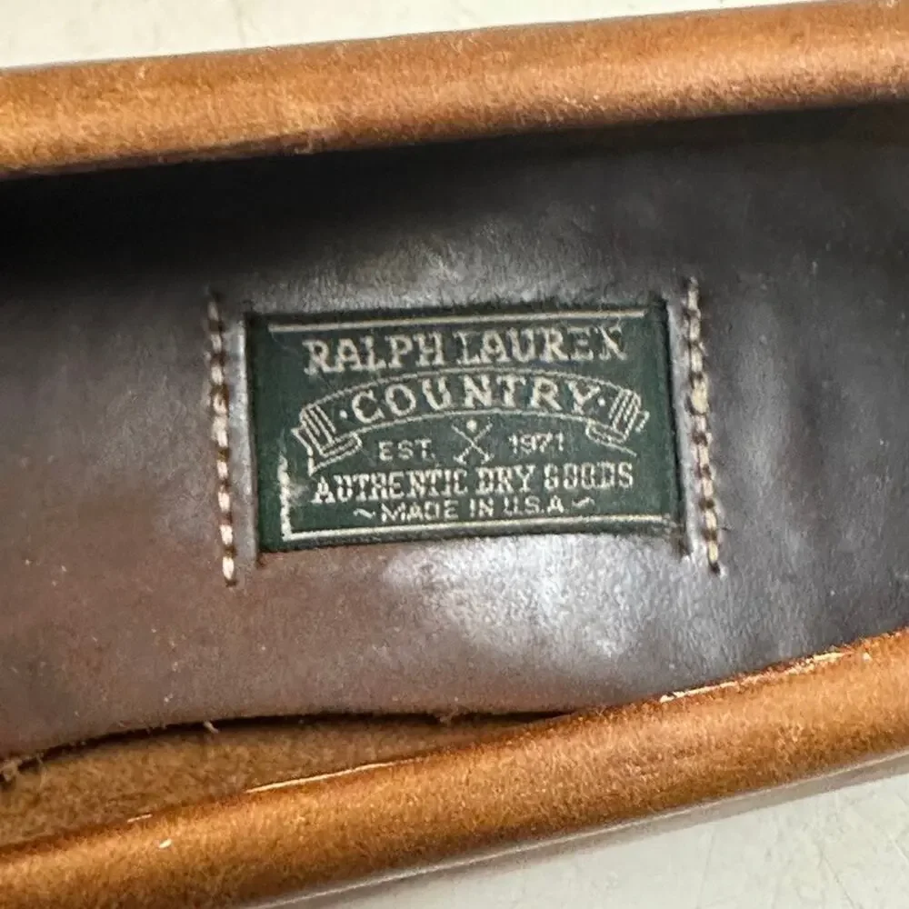 VGUC Rancourt & Co. x Polo Country Tassel Loafer Kiltie Moc Made in USA 8.5 B